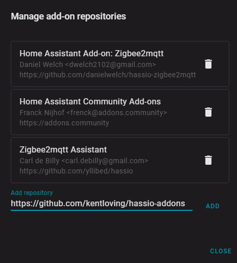 mopidy add repo